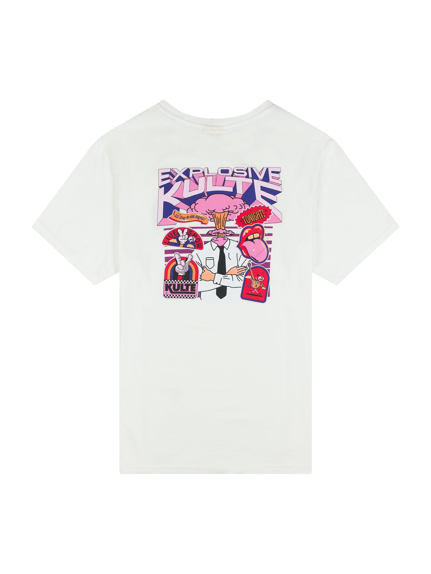 TEE SHIRT EXPLOSIV WHITE