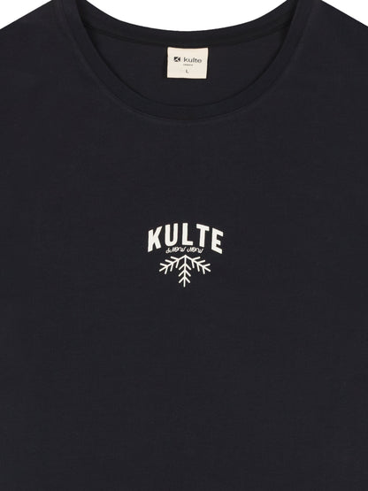 TEE SHIRT FLOCON BLACK