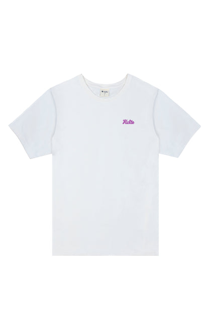 T-SHIRT SCRIPT OFF WHITE
