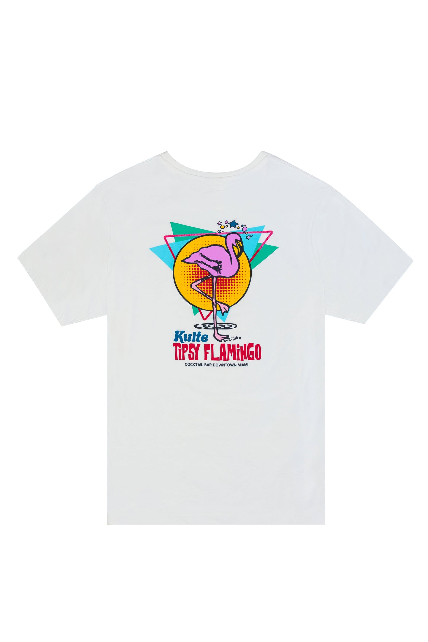 T-SHIRT FLAMINGO OFF WHITE