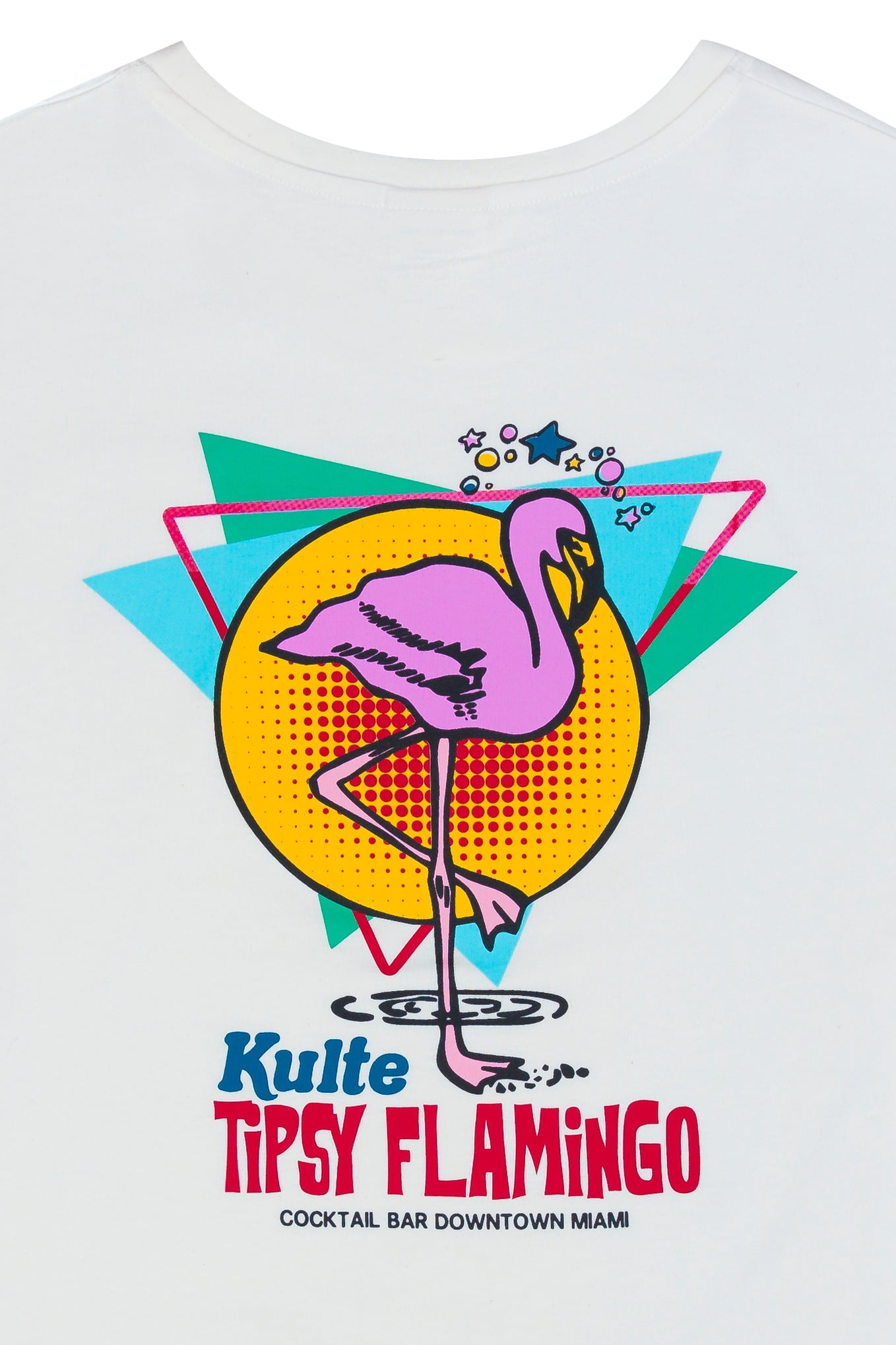 T-SHIRT FLAMINGO OFF WHITE