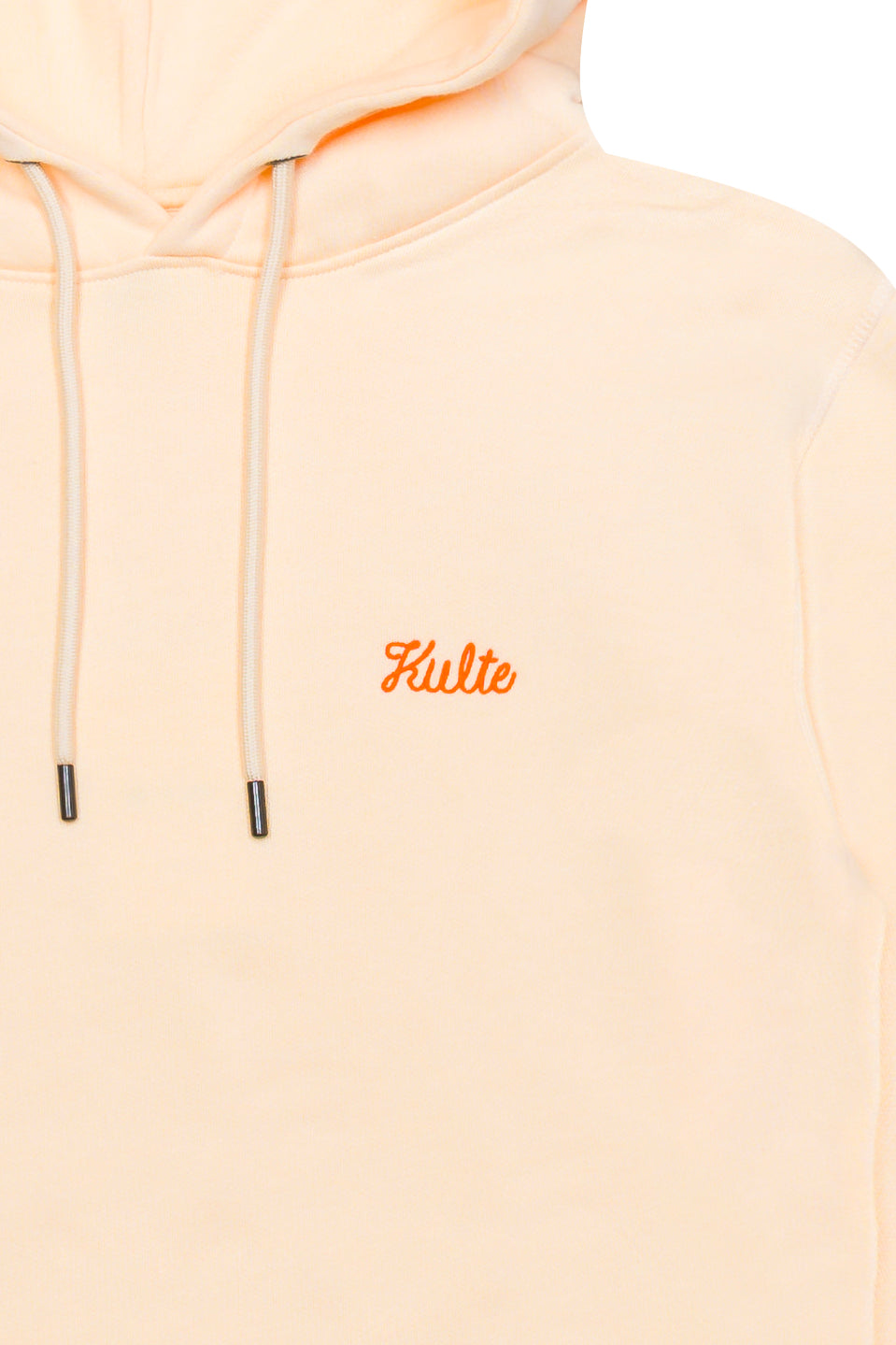 PEACH SCRIPT HOODIE