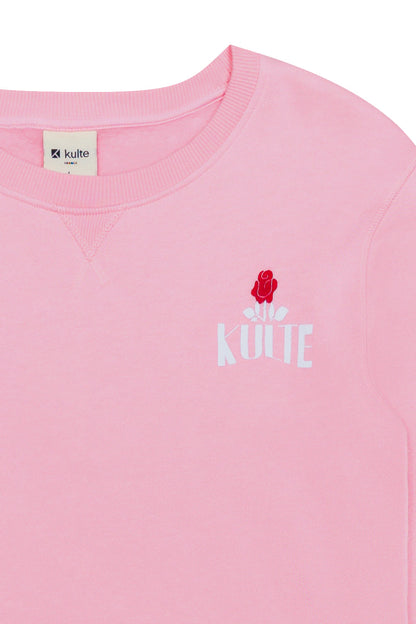 PINK CLIMBING SWEATSHIRT