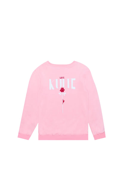 PINK CLIMBING SWEATSHIRT