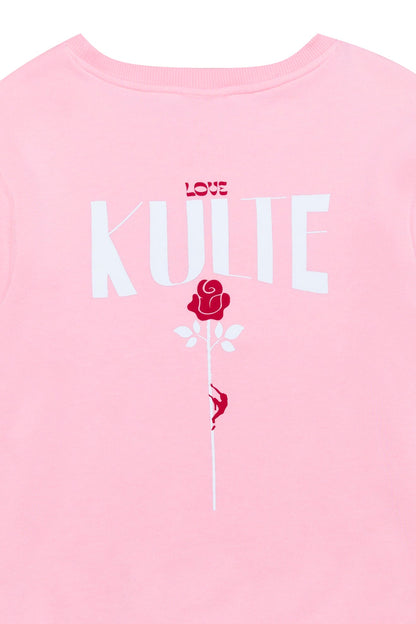 PINK CLIMBING SWEATSHIRT