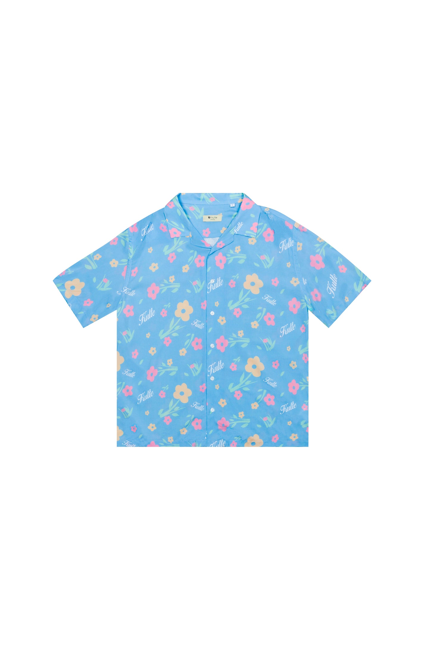 HAWAIIAN FLOWER SHORT SLEEVE SHIRT