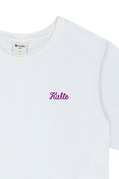 T-SHIRT SCRIPT OFF WHITE