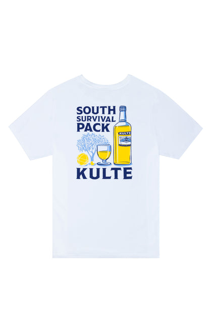 T-SHIRT SOUTH PACK BLANC