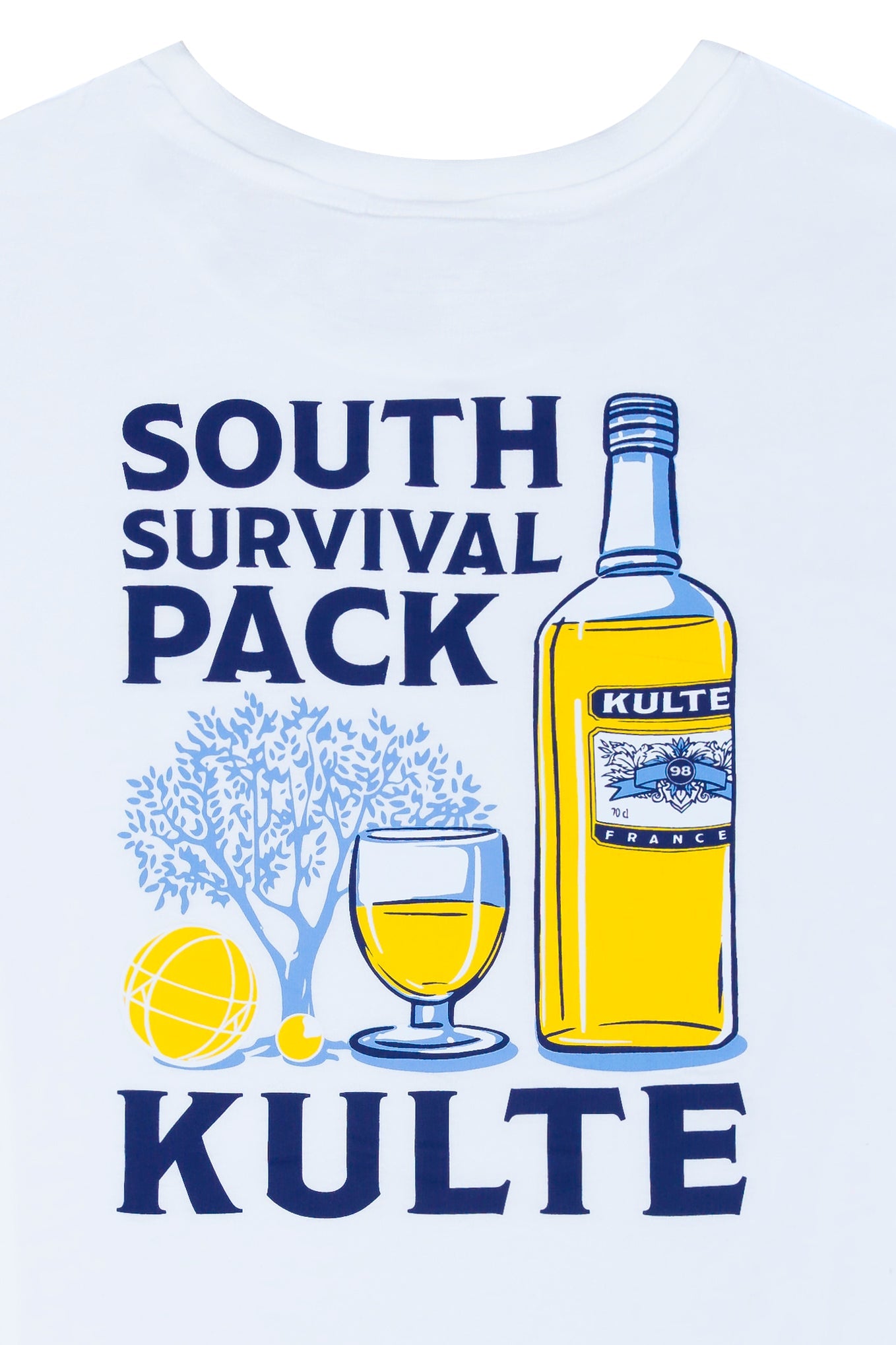 T-SHIRT SOUTH PACK BLANC