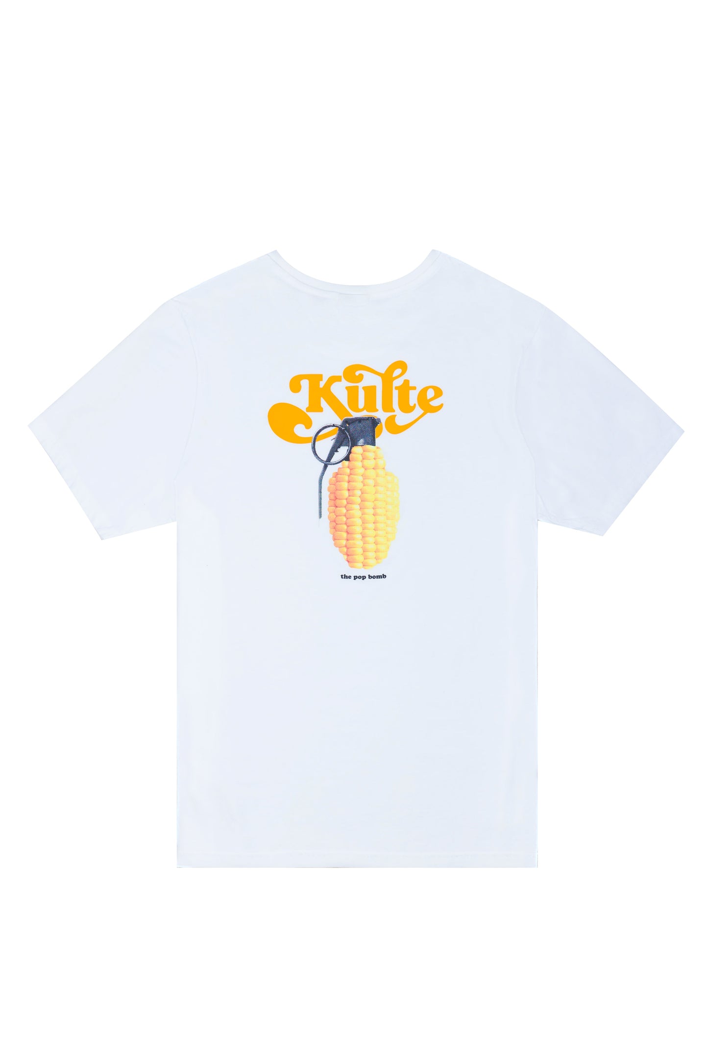 T-SHIRT POPCORN BLANC