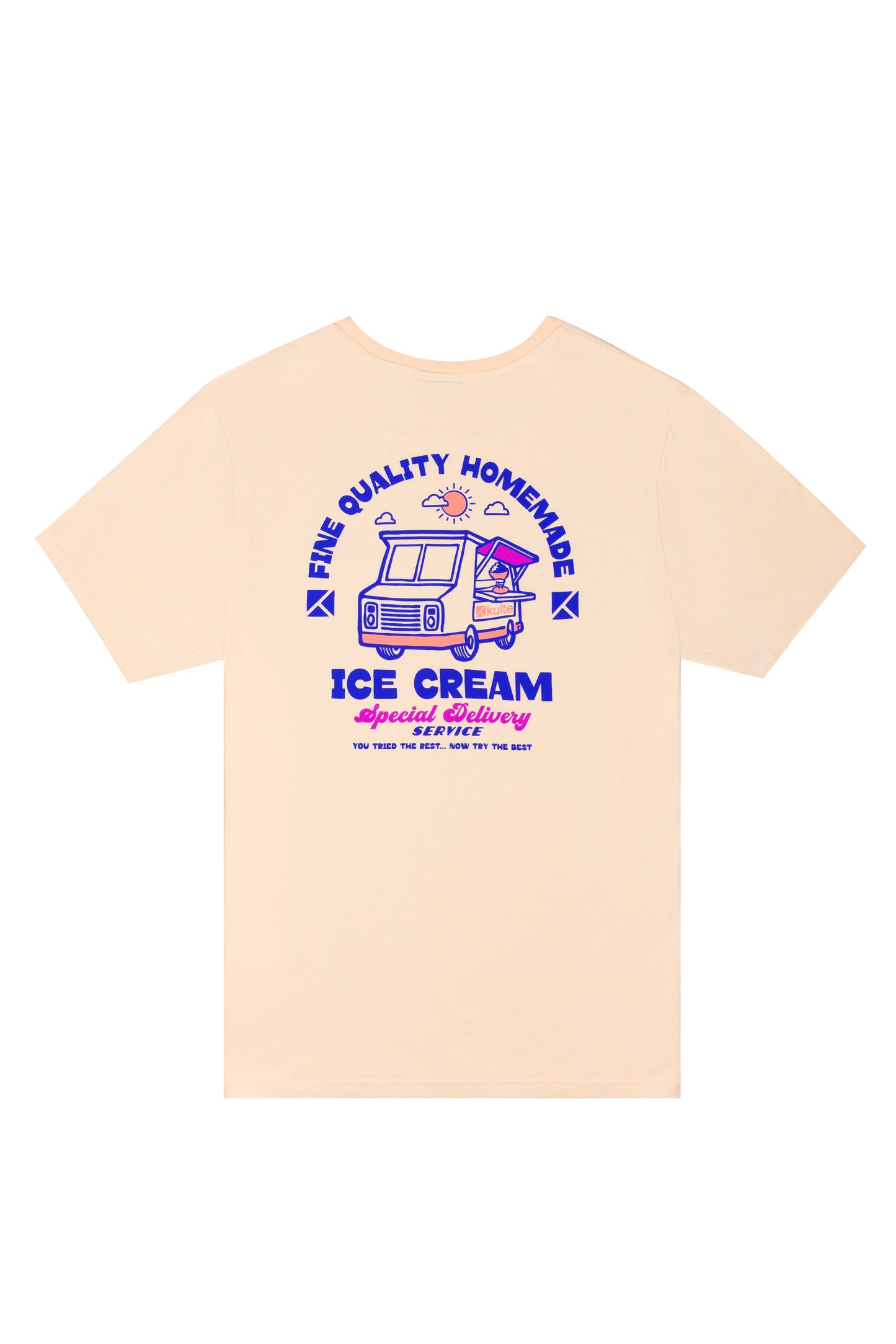 T-SHIRT ICE CREAM PÊCHE