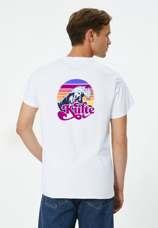 T-SHIRT WAVE 2 BLANC