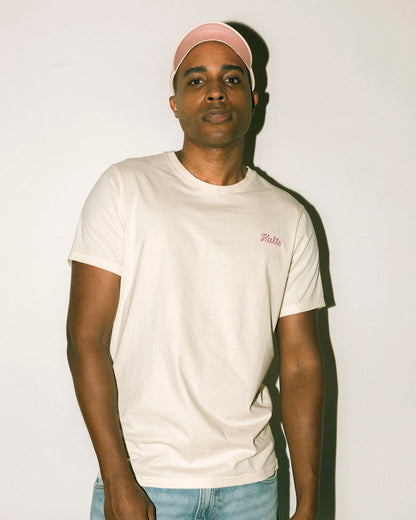 T-SHIRT SCRIPT OFF WHITE