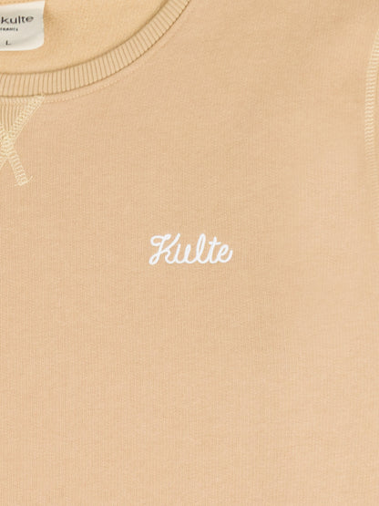 SWEAT SCRIPT BEIGE
