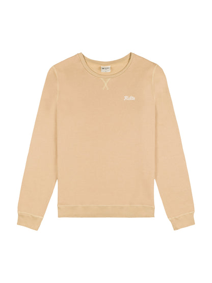 SWEAT SCRIPT BEIGE