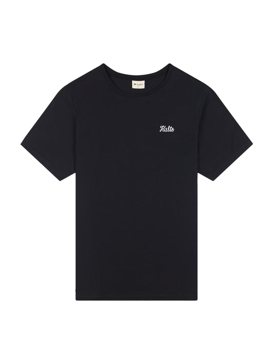 BLACK SCRIPT T-SHIRT