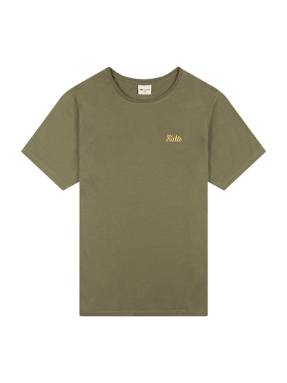 KAKI SCRIPT T-SHIRT