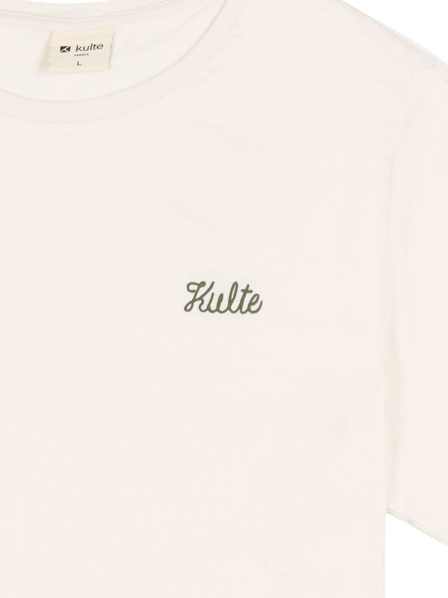 T-SHIRT SCRIPT OFF WHITE