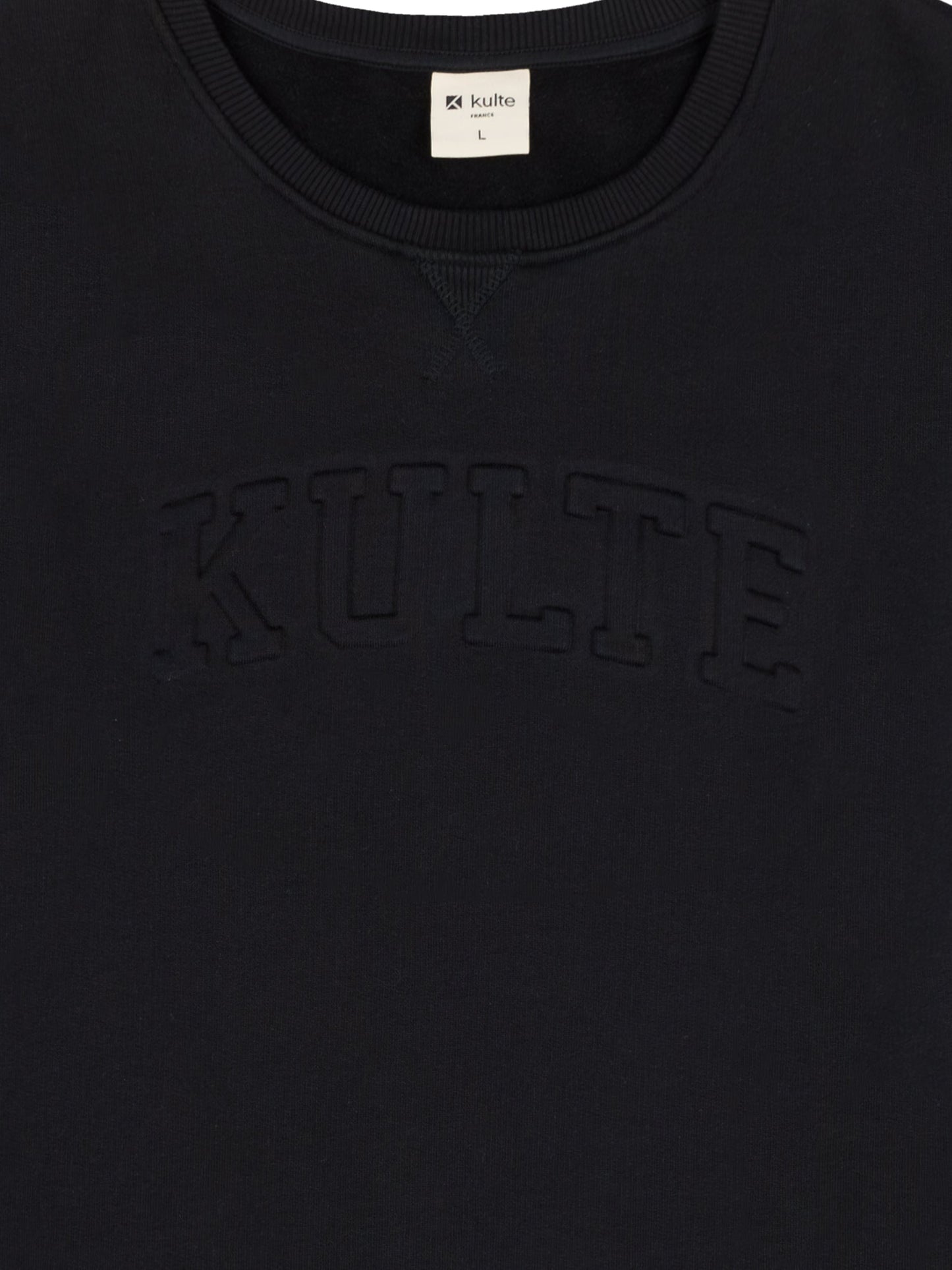 ATHLETIC SHADOW BLACK SWEATSHIRT