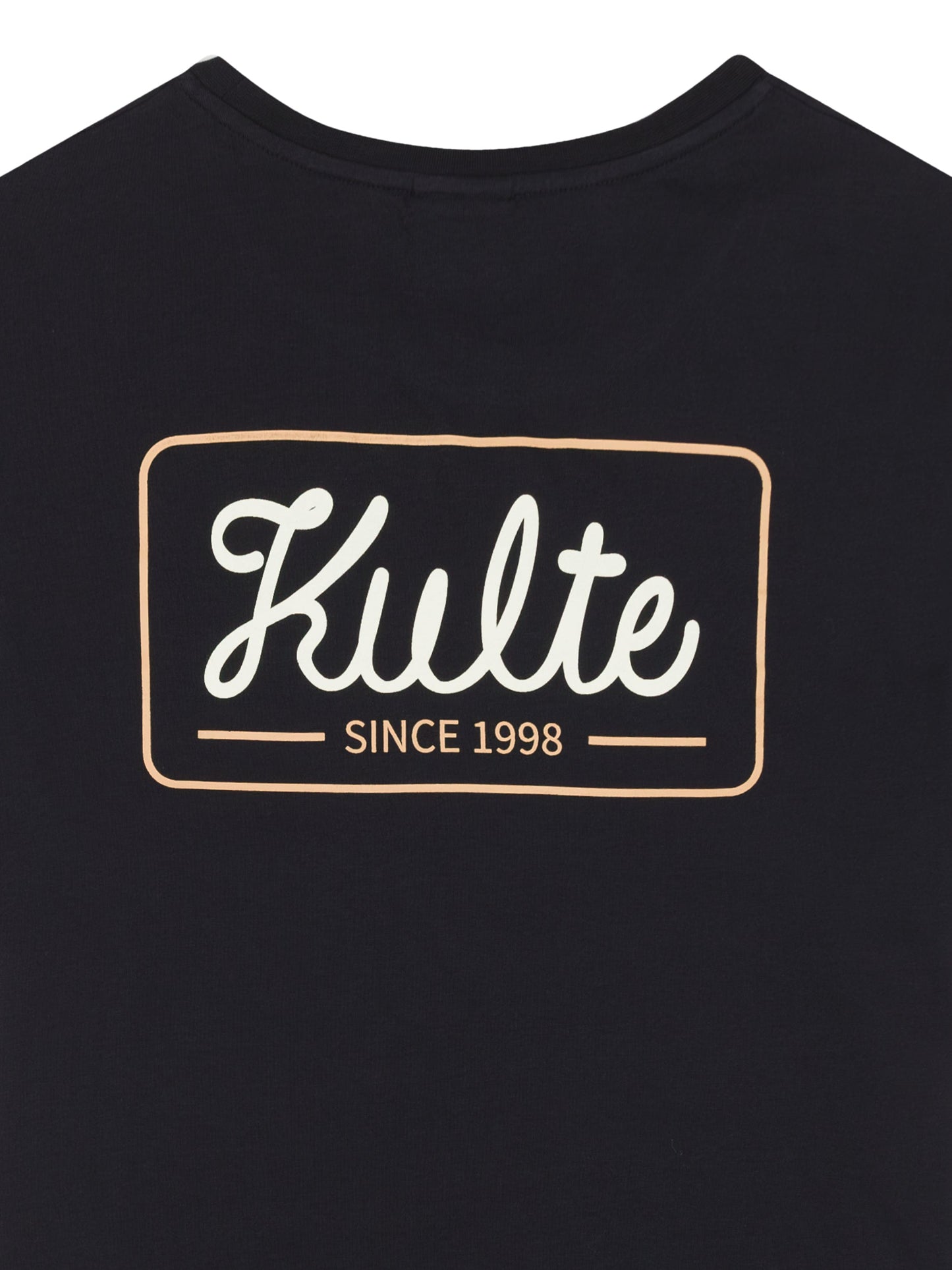 TEE SHIRT STAMPED BLACK