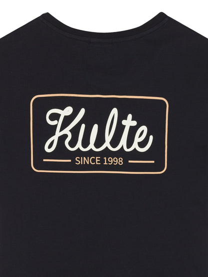 TEE SHIRT STAMPED BLACK