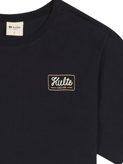 TEE SHIRT STAMPED BLACK