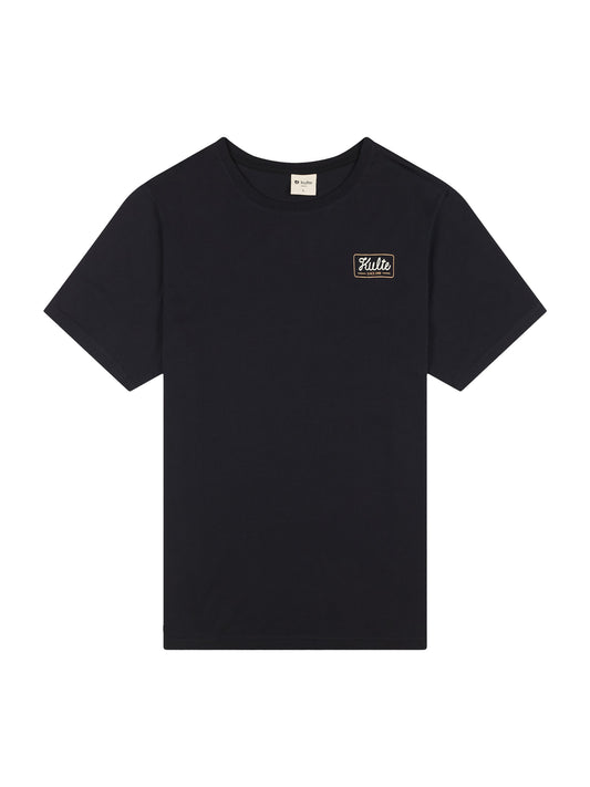 BLACK STAMPED T-SHIRT