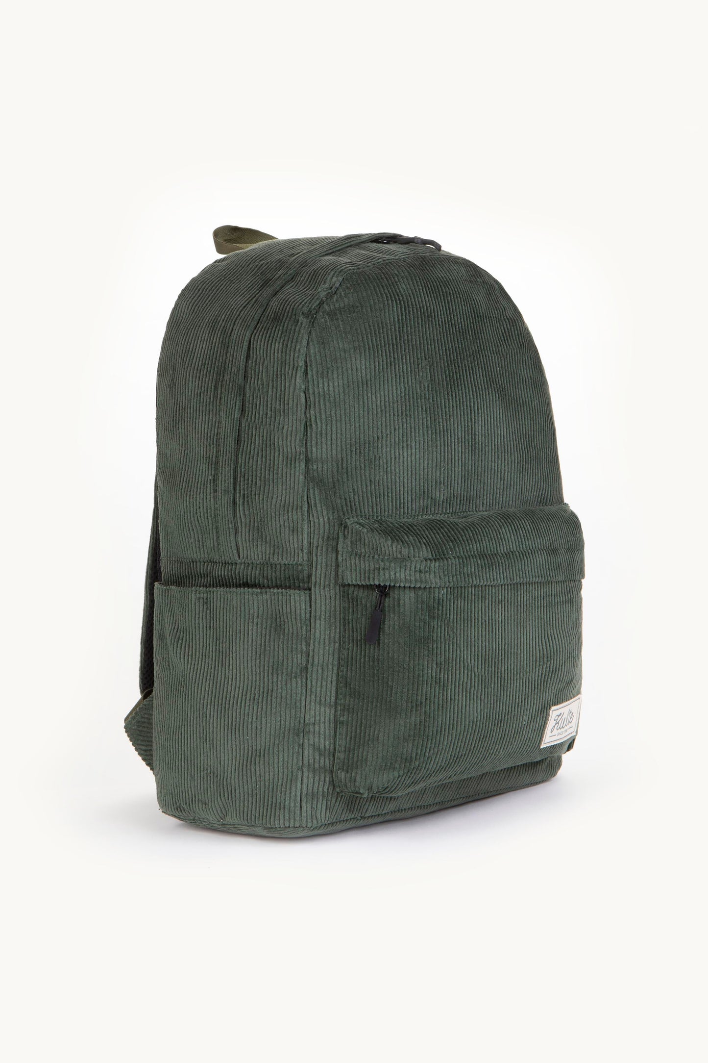 KHAKI VELVET BACKPACK
