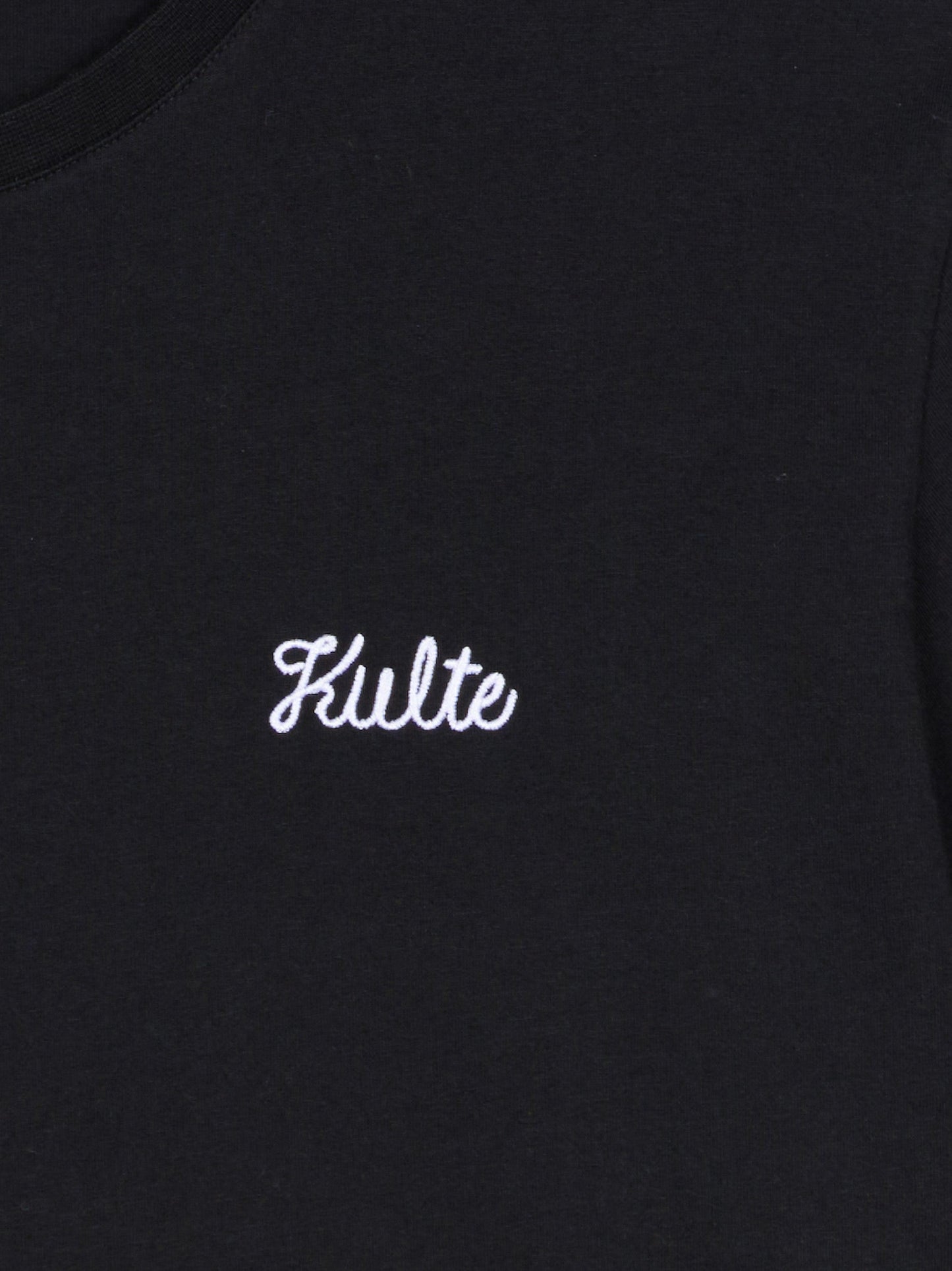 BLACK SCRIPT T-SHIRT