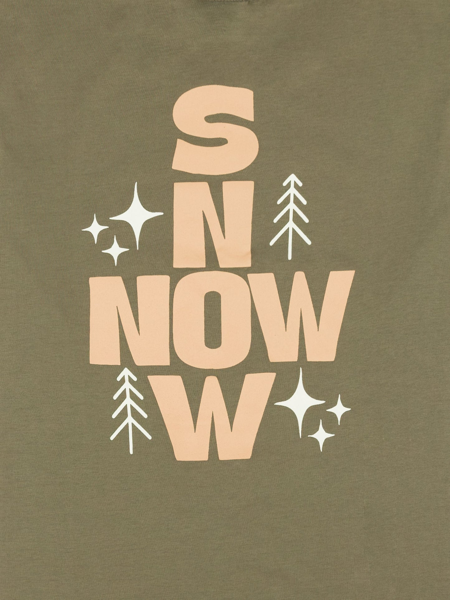 TEE SHIRT SNOW KAKI