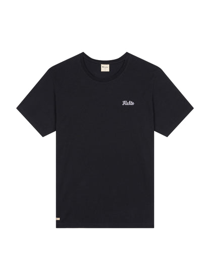 BLACK SCRIPT T-SHIRT