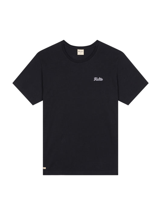 BLACK SCRIPT T-SHIRT