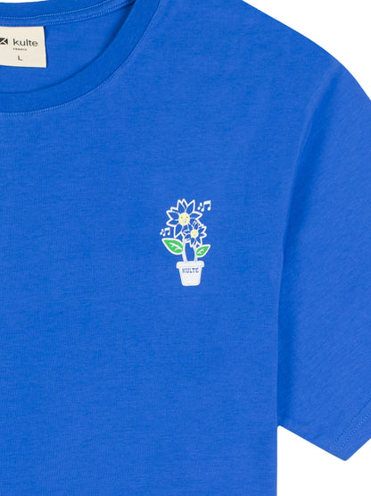 TEE SHIRT FLOWER LIMOGE