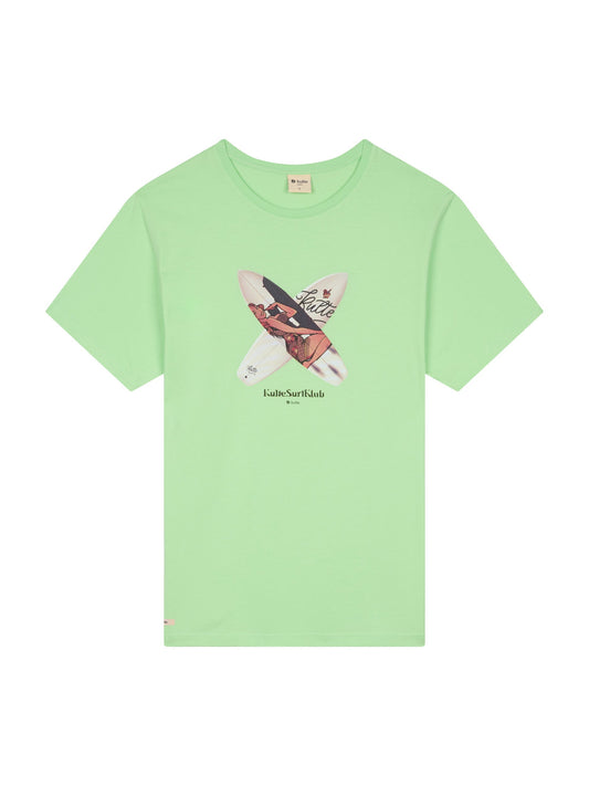 TEE SHIRT SURF TEE GREEN