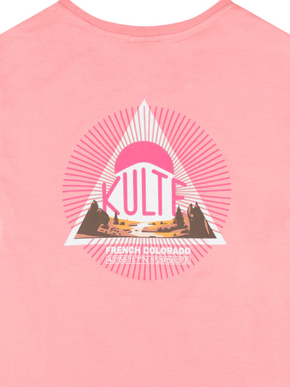 TEE SHIRT ILLUMINATI DUSTY MAUVE