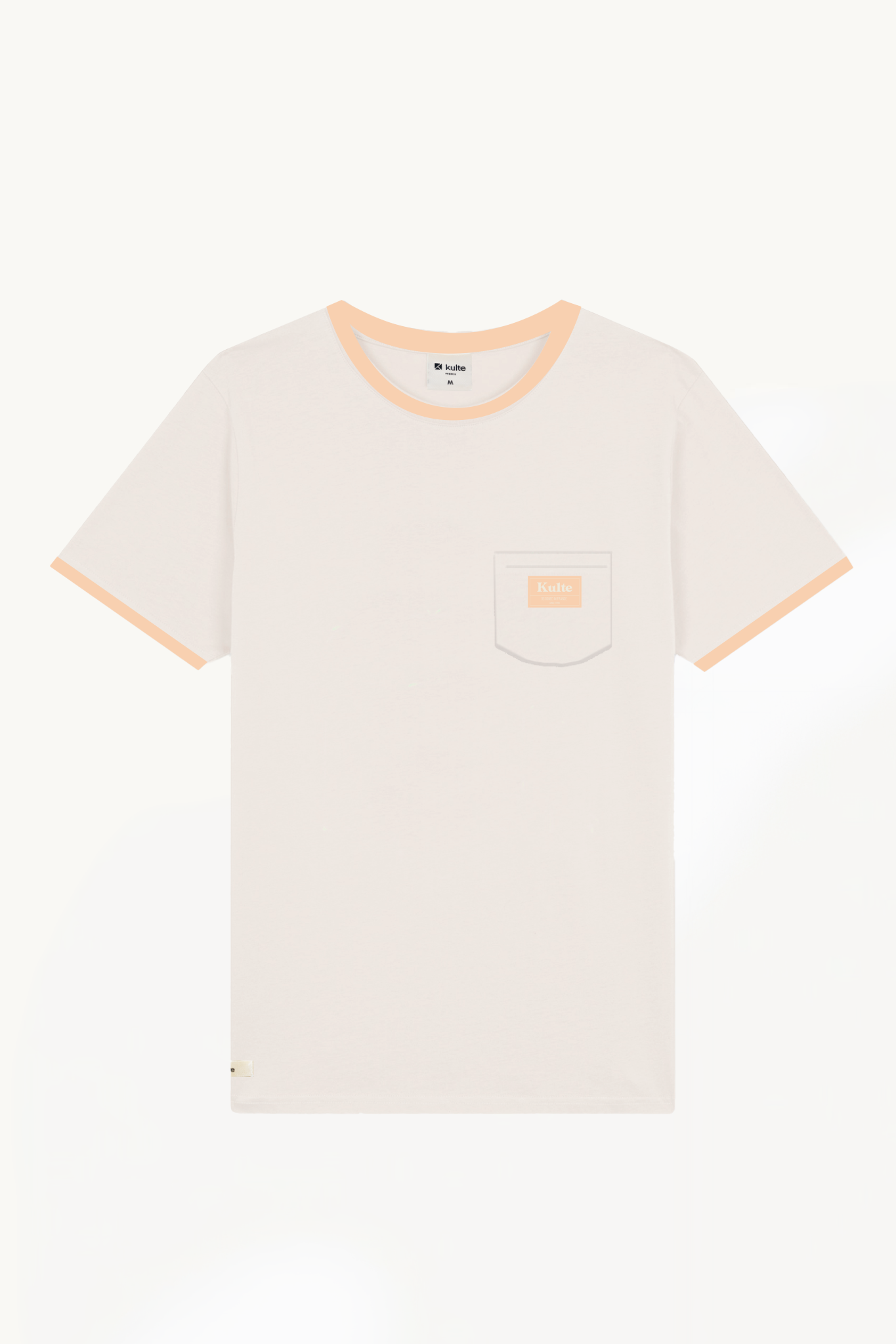 T-SHIRT SMART POCKET OFF WHITE